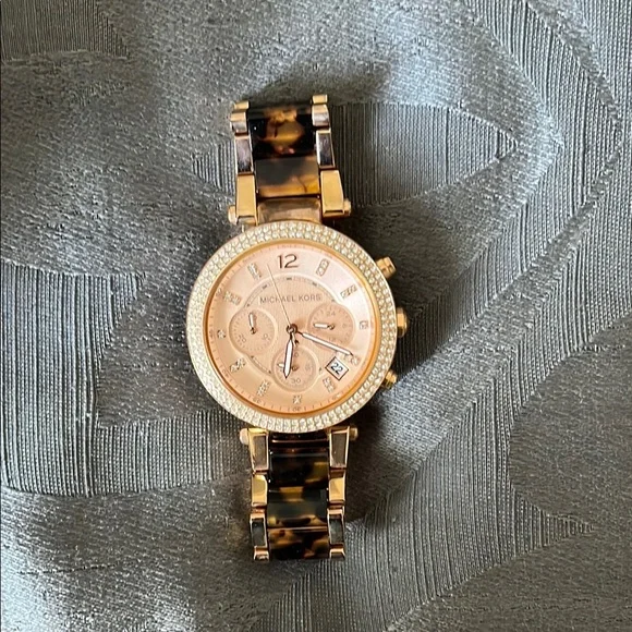 Michael Kors | Accessories | Michael Kors Gold And Tortoise  display picture 2